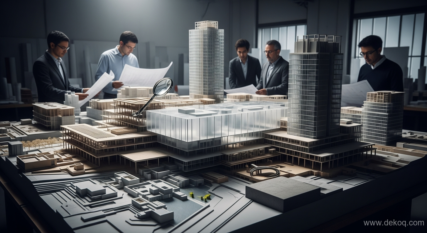 Architectural scale - spacious layout - The Science of Scale Deconstructing a Voluminous Architectural Design - Uncover psychological mastery - Dekoq | Interior Design Ideas & Home