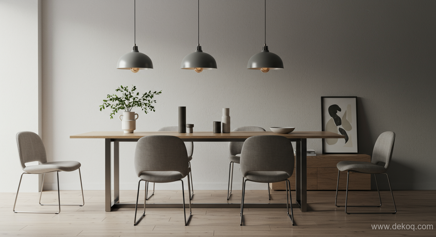 Constructed Dining Form - minimalist dining set - Architectural Legibility in a Minimalist Dining Set - Discover Constructed Dining - Dekoq | Interior Design Ideas & Home