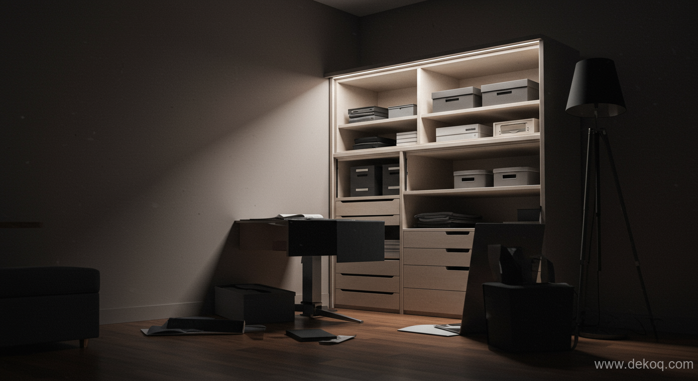 Wardrobe Storage Architecture - modern closet - A System of Containment The Modern Custom Wardrobe - Elevate your space - Dekoq | Interior Design Ideas & Home