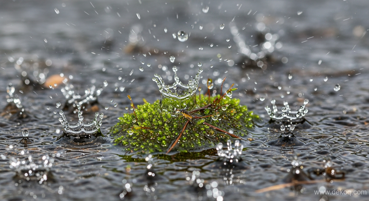 rain shower microcosm - rainfall shower - Torrential Descent A Single Rain Shower's Microcosm - Discover rain shower - Dekoq | Interior Design Ideas & Home