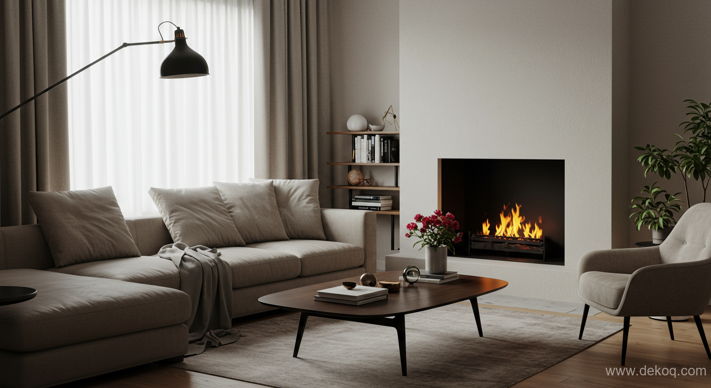 Restrained Living Design - clutter-free room - A Composition in Restraint The Uncluttered Living Area - Embrace Restrained Living - Dekoq | Interior Design Ideas & Home