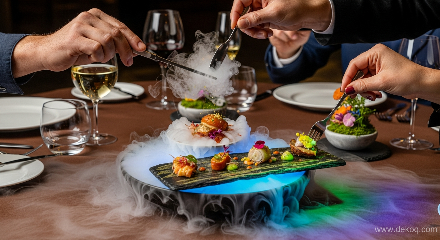 Sensory Dining Art - contemporary dining - Sensory Immersion The Art of Experiential Dining Unveiled - Discover Sensory Dining - Dekoq | Interior Design Ideas & Home