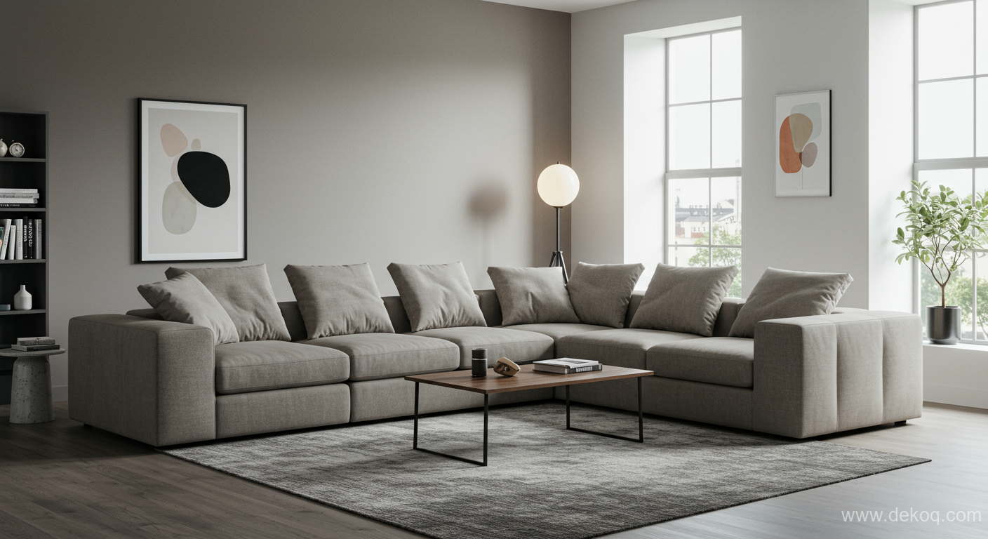 Modular Zone Seating - sectional couch ideas - Defining Space with the Reconfigurable Modular Sectional - Unlock ultimate flexibility - Dekoq | Interior Design Ideas & Home