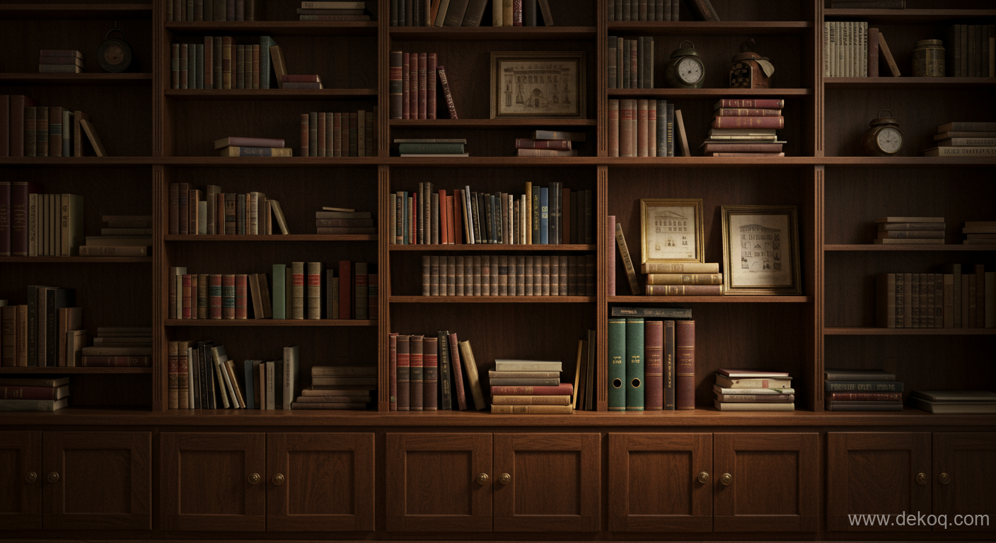 Domesticated Knowledge Archive - living room furniture - The Bookcase A Vertical Archive of Domesticated Knowledge - Transform your bookcase - Dekoq | Interior Design Ideas &