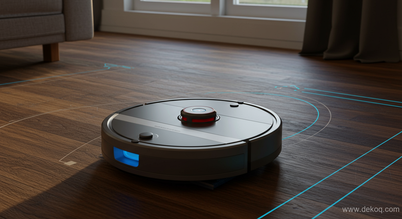 Automated home cartography - smart appliances - Autonomous Cartography Navigating the Robotic Vacuum Cleaner - Unlock secrets automated - Dekoq | Interior Design Ideas & Home