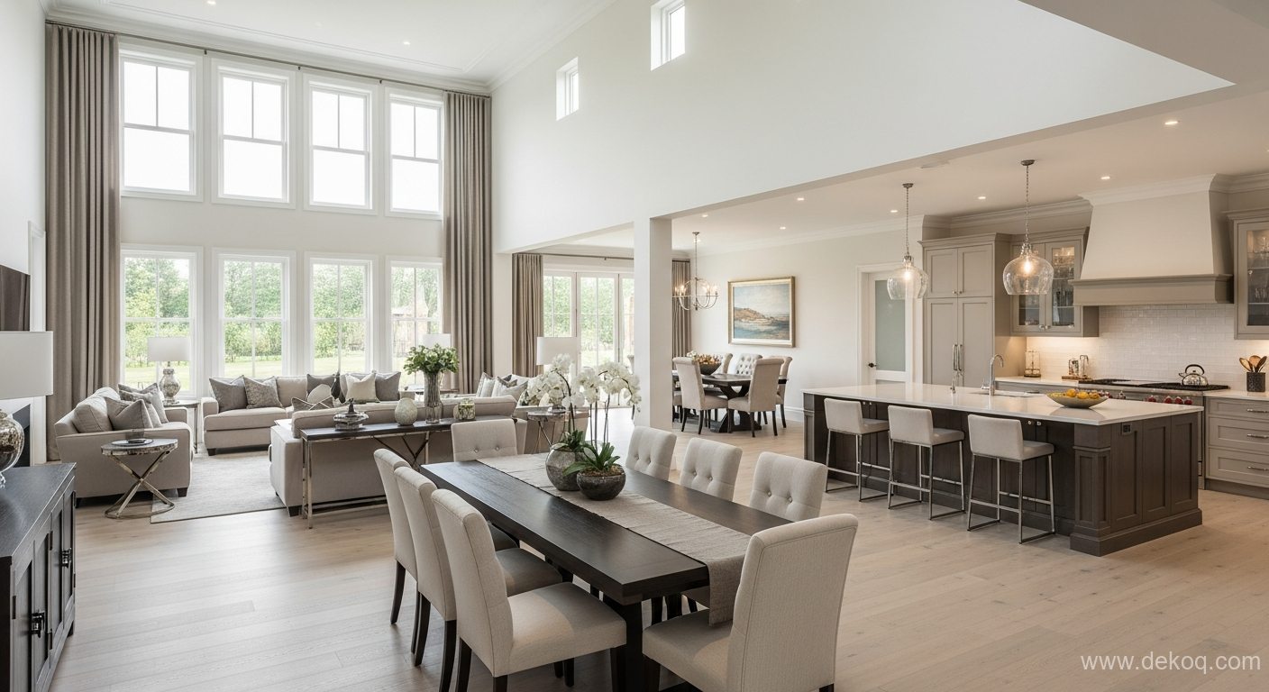 open plan essence - open plan home - Expansive Living A Deeper Look into One Open Plan Home - Unlock **open plan - Dekoq | Interior Design Ideas & Home Inspiration